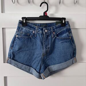Wild Fable Denim Blue Mom Shorts